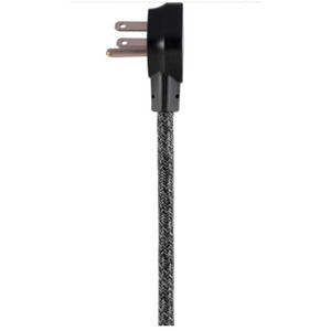 Cordinate 3 Outlet 10' Extension Cord Dark Heather